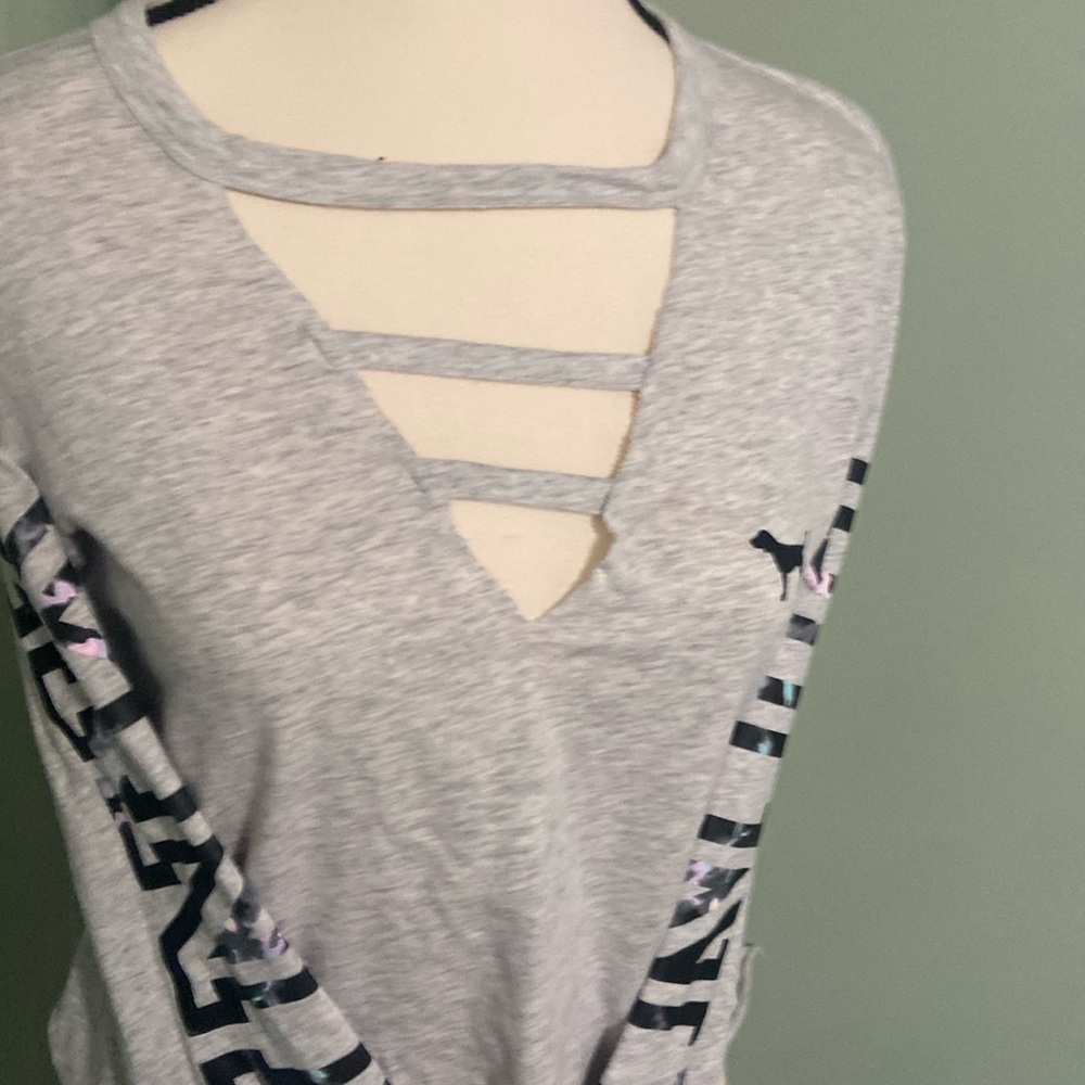 Long sleeve crop top